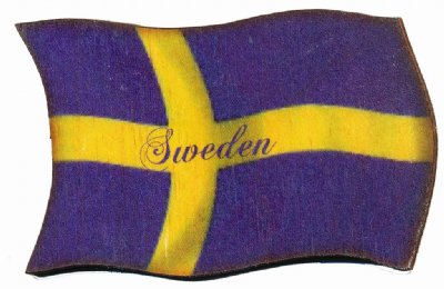 Sverigeflagga magnet